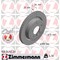 Zimmermann Brake Disc - Standard/Coated, 150349220 150349220 - alternate 2